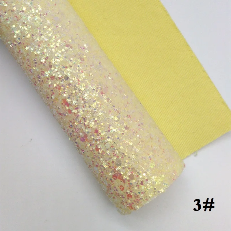 Glitterwishcome 21X29 см A4 размер винил для бантов Кристалл Толстый блеск кожа Fabirc искусственная кожа листы для бантов, GM385A - Цвет: 3