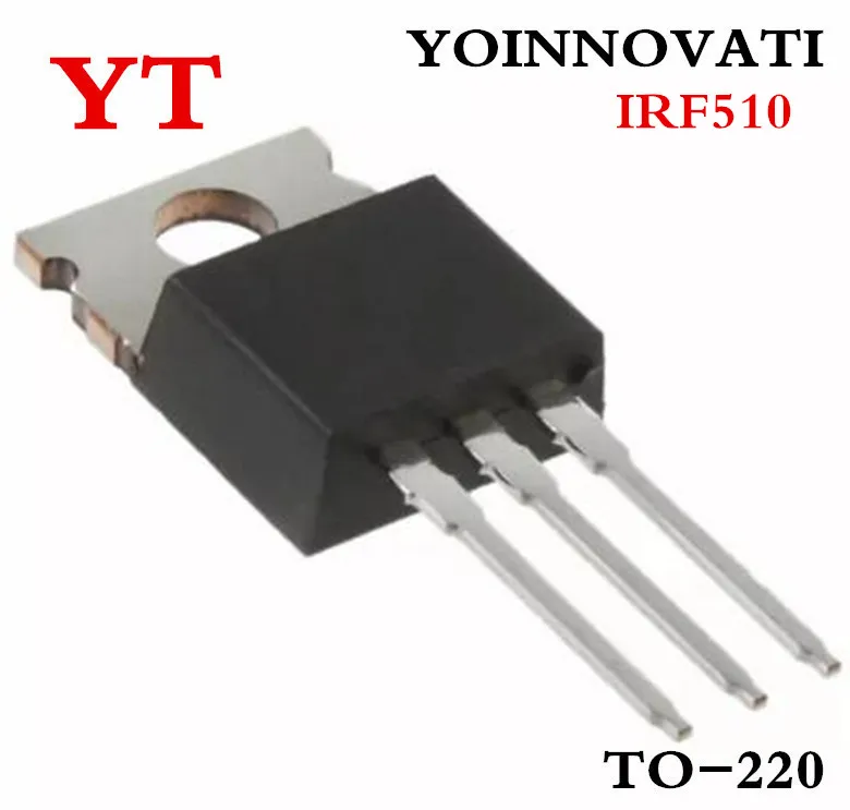 

50pcs/lot IRF510PBF IRF510 TO-220 IC best quality.