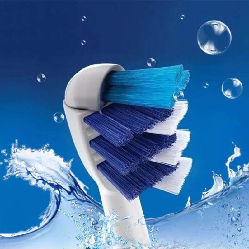Насадки для зубной щетки Oral B 3D головки с мягкой щетиной перекрестное действие