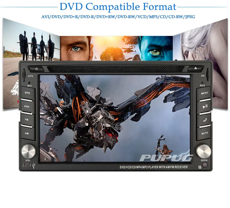 Бесплатная камера + двойной 2 din в тире автомобиля Радио Стерео gps навигация Bluetooth