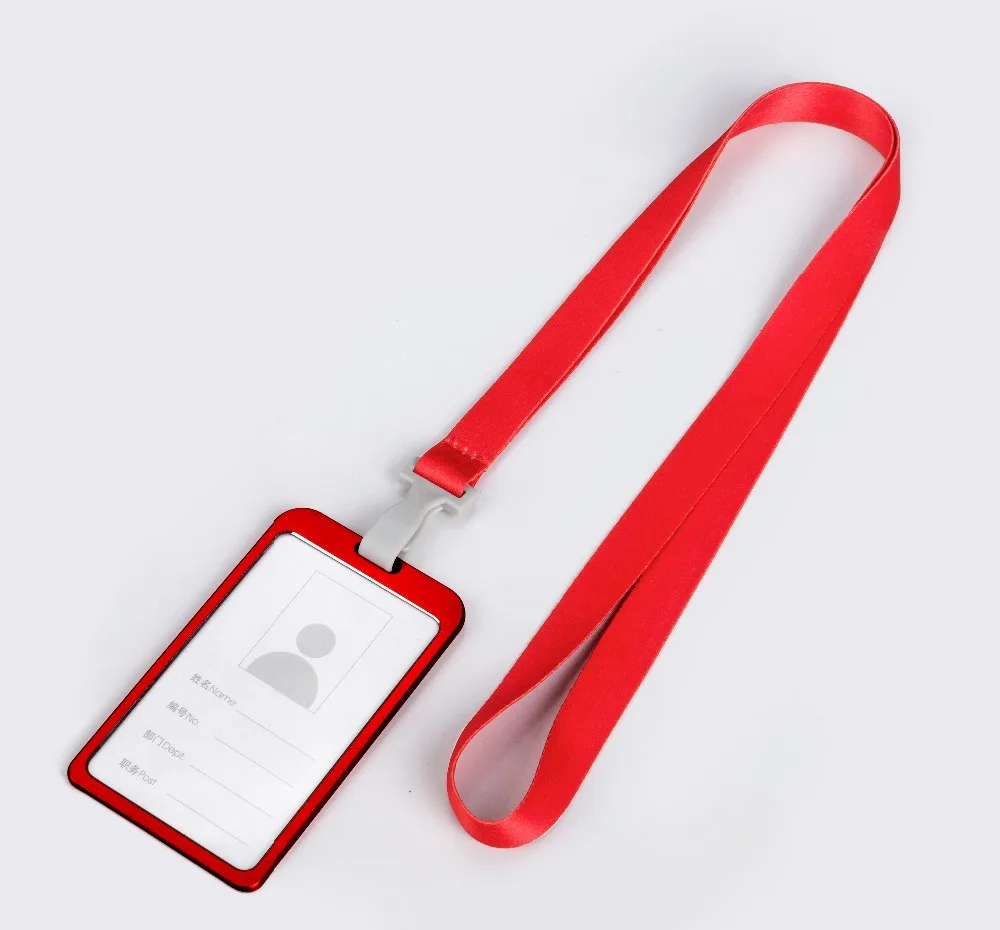 1 шт. алюминиевый вертикальный держатель для карт|Бейджи и аксессуары| |