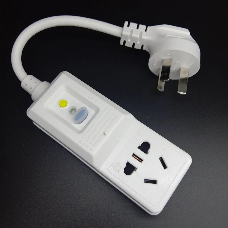 GFCI безопасная защита от утечки адаптер для розетки RCD домашний автоматический