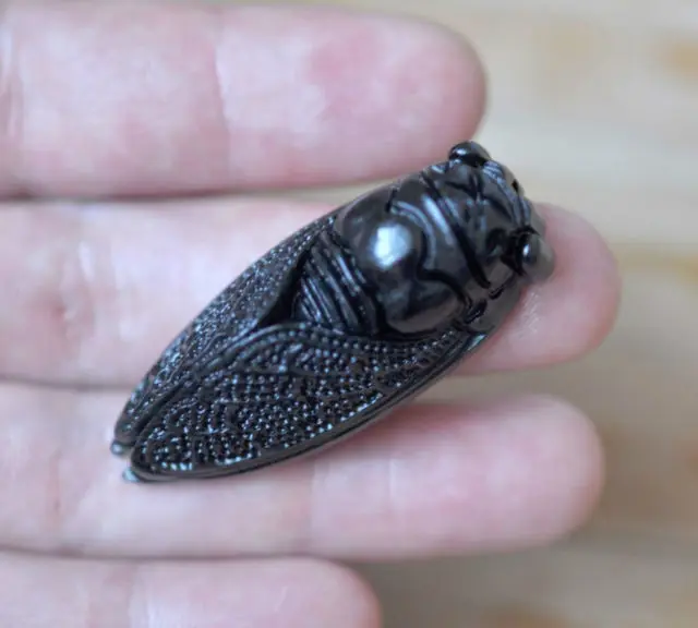 Природный камень МО блокбастер Цикада висят в Синьцзяне/отправить