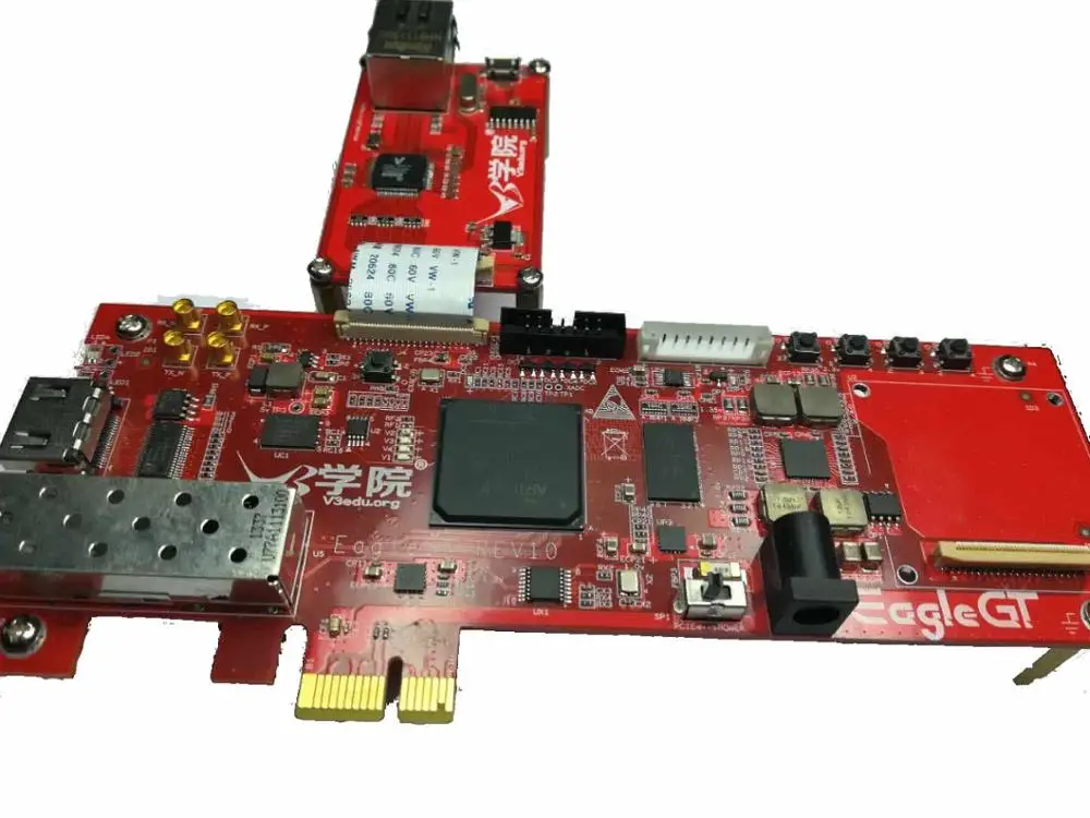Для PCIe макетная плата FPGA гигабитная eagсите Artix7 Xilinx | Компьютеры и офис