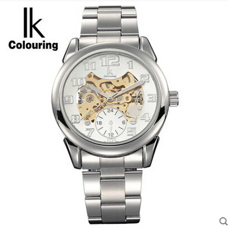Ik для мужские часы личность показал на полностью автоматические механические