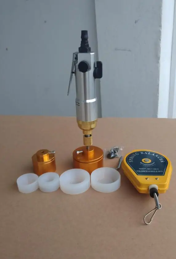 Машина для укупорки бутылок ручное пневматическое оборудование диапазон крышек