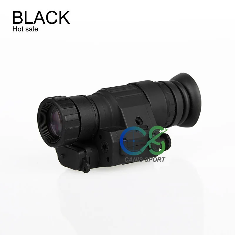 Eagleeye PVS-14 тактический прицел ночного видения Цифровой страйкбольный Пистолет Безопасный прицел для охоты Wargame gs27-0008 - Цвет: BK