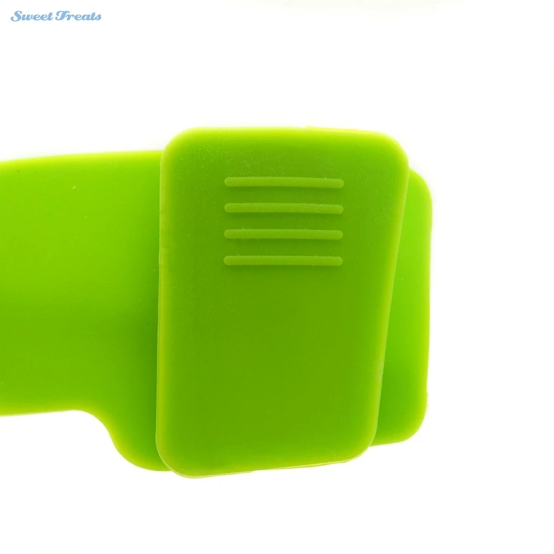 Подсластители деформации клип на Силиконовый Фильтр зеленый Посудомоечная