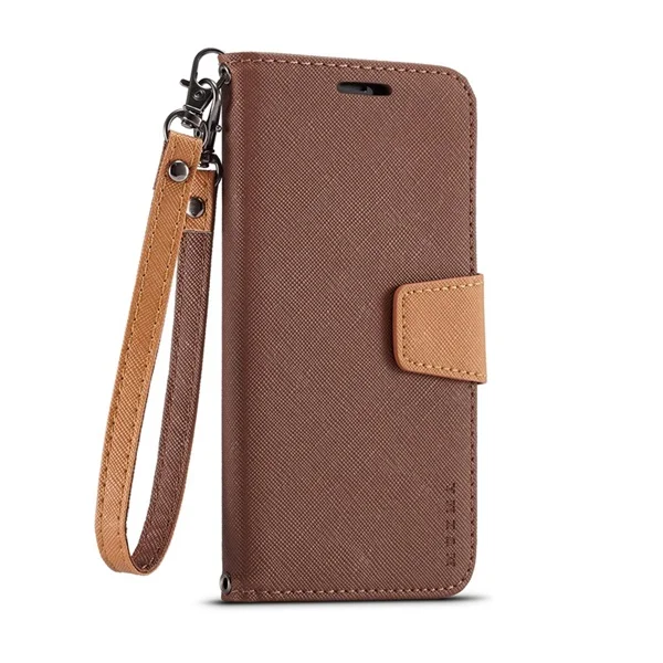 Brown Чехол для huawei mate 9 10 Pro 20 lite mate 30 lite Nova 2i 3 4 5 Pro 5i, цветной кожаный чехол-книжка с отделением для карт и подставкой - Цвет: Brown