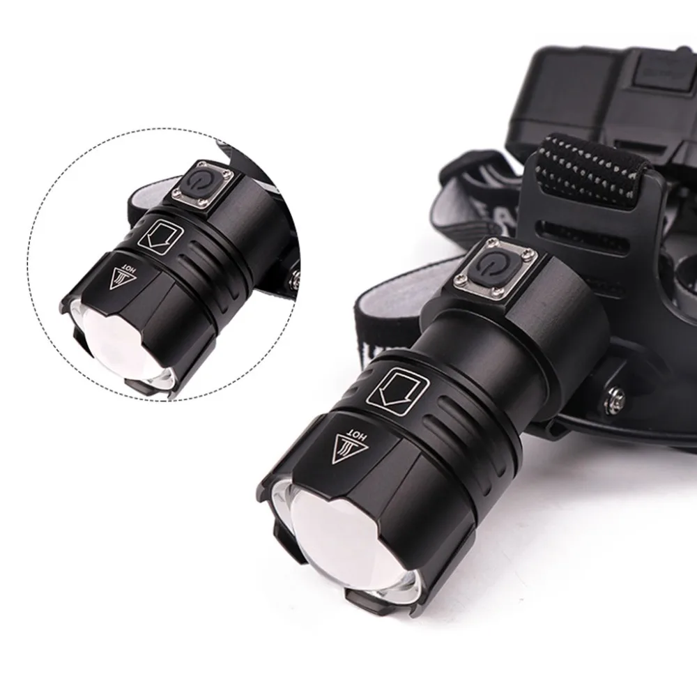 Светодиодные фары XHP70 светодиодные головные фонари с зарядкой через USB