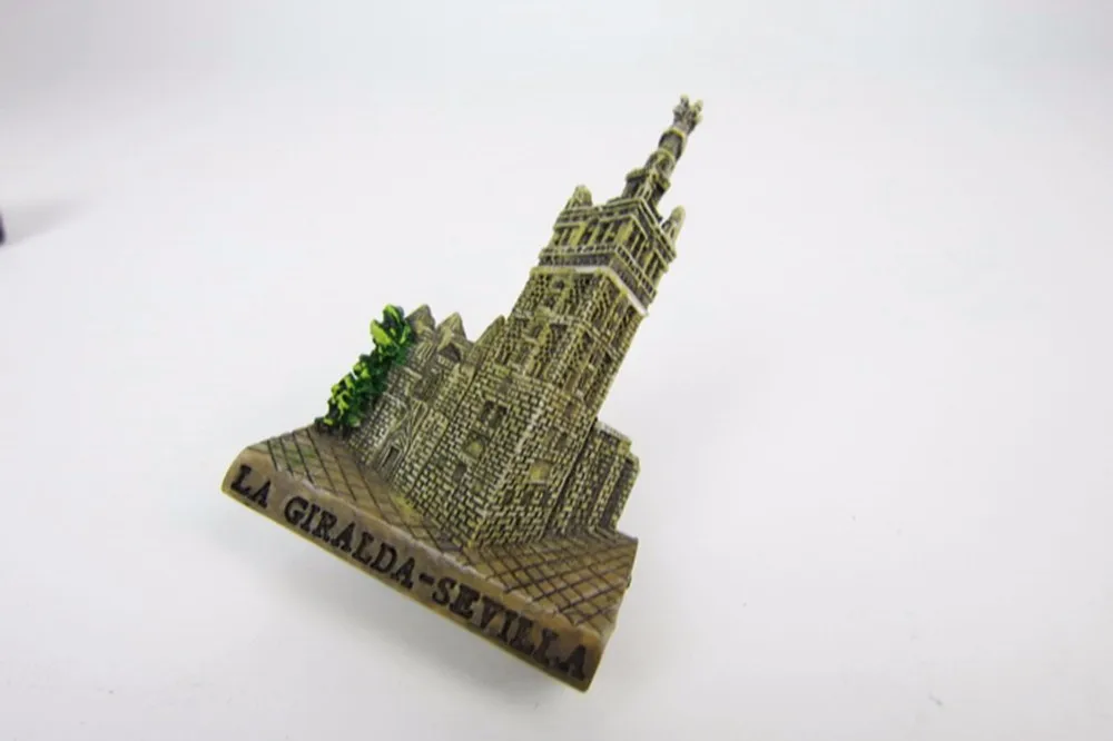 Севилья Испания Туризм Сувенир магниты на холодильник творческий 3D Giralda Холодильник Магнитные сообщения наклейки домашний декор украшения
