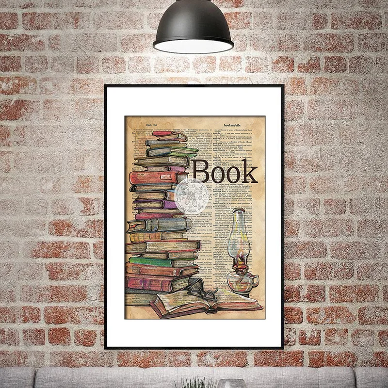 1 шт. винтажная книга из крафт бумаги новостная бумага стильная картина маслом