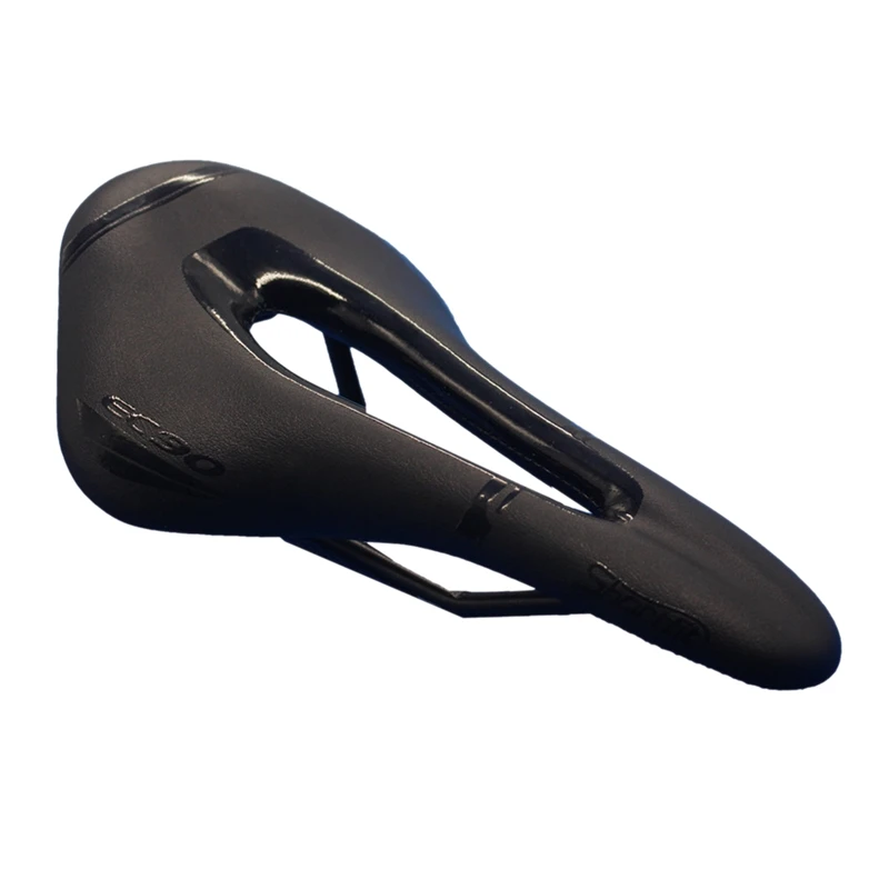 Black Ec90 геометрическое мощное седло для шоссейного горного велосипеда, велосипедное седло для гонок, легкая подушка, велосипедное седло, велосипедная часть - Цвет: Black