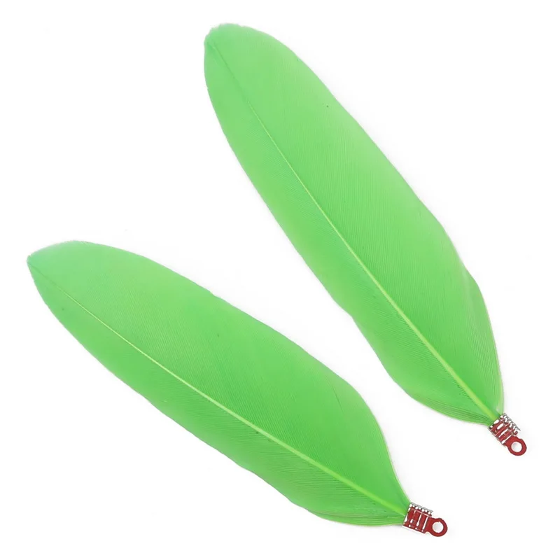 2018 Новое поступление супер милая красивая подвеска в виде пера одиннадцать