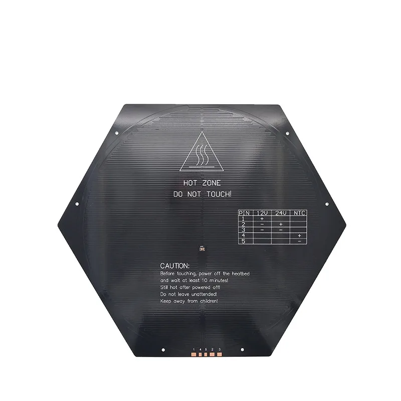 SWMAKER 3D части принтера reprap Delta rostock Kossel круглый кровать с подогревом/MK3 3 мм Диаметр