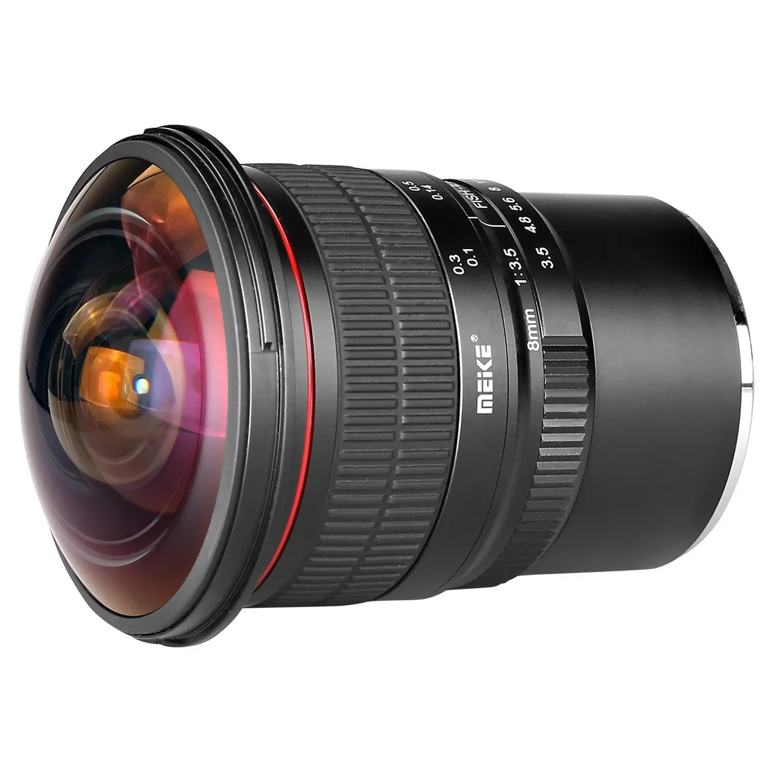Meike объектив камеры 8 мм F3.5 широкоугольный рыбий глаз для Canon Nikon Sony Olympus Panasonic Fujifilm