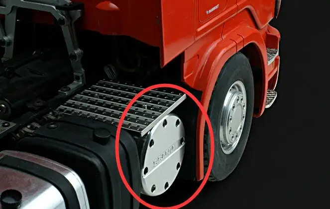 Металлическая выхлопная труба с глушителем для грузовика 1/14 tiiya 8x8 6x6 4x4 mud 4X4 56327 56323