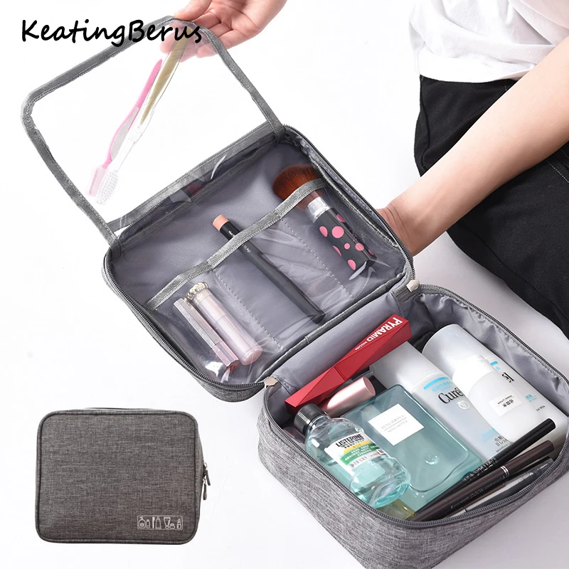 New large capacity cosmetic bag Multifunctional organizer cationic travel Makeup bag Waterproof wash bag Cosmetic Case high quality backpack bag in bag insert organizer travel makeup bag women cosmetic insert bag multifunctional large capacity