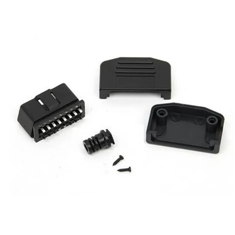 50 шт./лот автомобильный разъем OBD2 + Корпус линейная карта винт OBD J1962M|Соединители| |