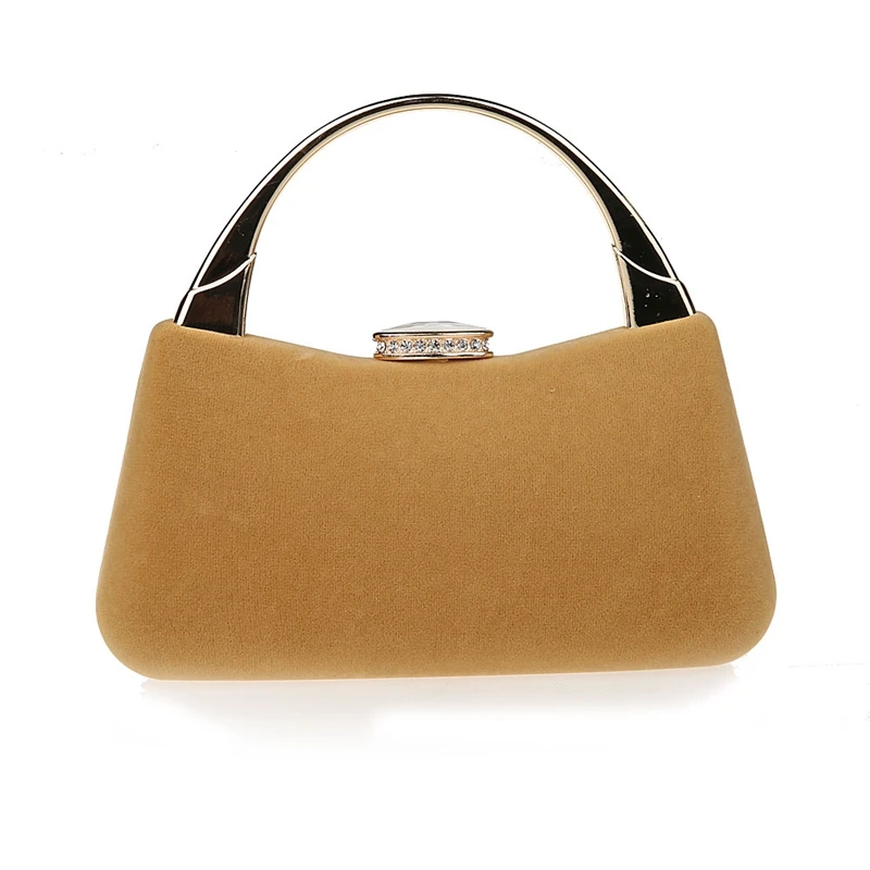 2016 Высококачественная абрикосовая дамская сумочка для банкета клатч вечерняя