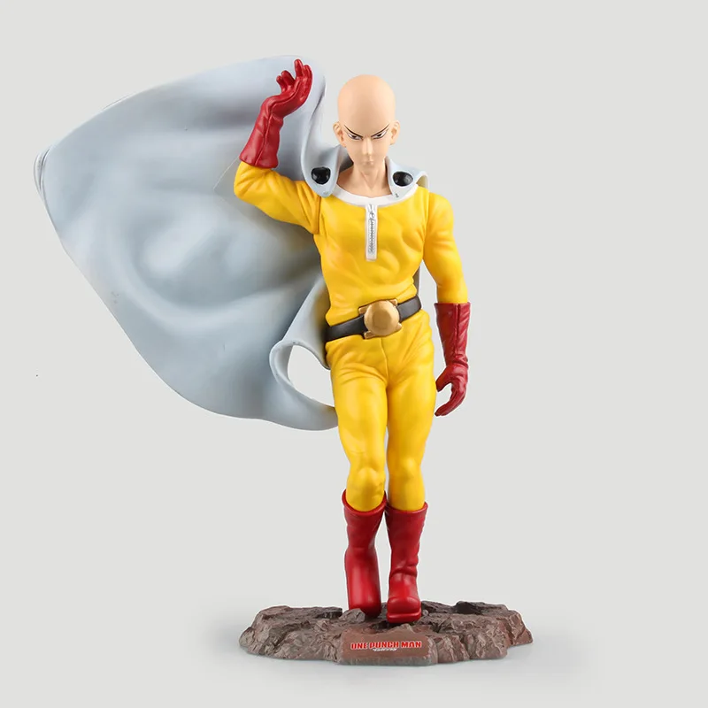 20 см ONE PUNCH MAN Сайтама аниме мультфильм фигурку ПВХ фигур коллекция игрушек для