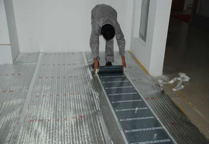 Электрическая пленка для подогрева пола 5 кв. М 50 см * 10 м 220 Вт/кв. 12 шт. | Бытовая