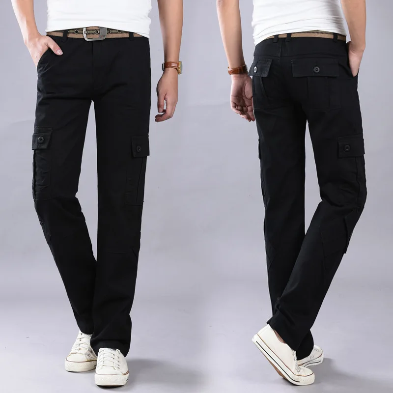 

Новые Брендовые повседневные мужские брюки, летние армейские брюки в Военном Стиле, мужские тактические брюки-карго, мужские легкие водоне...