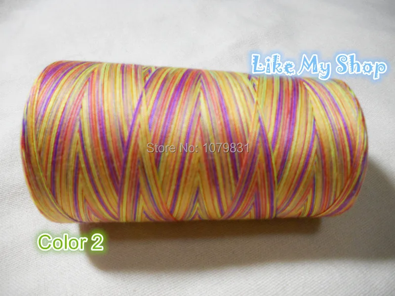 Бесплатная доставка многоцветные полиэфирные швейные/стеганые нитки 402