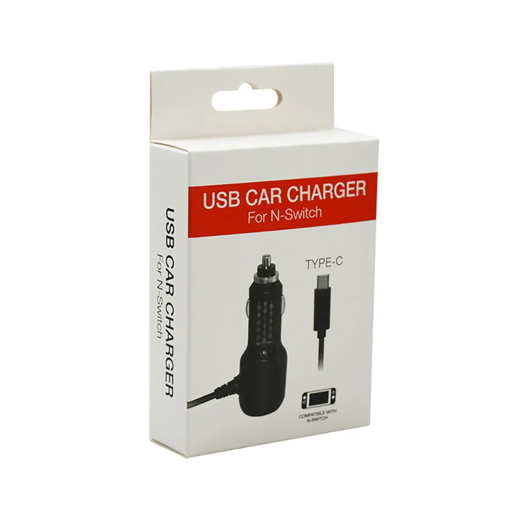 Type-C cable For Nintendo Switch Console 12-24V Car Charger Adapter 8ft Fast Charging Cable PSP Game #15 | Электроника