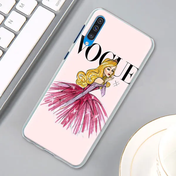 11 Комплект из модных женских надпись «More Issues than Vogue чехол КРЫШКА ДЛЯ samsung Galaxy A30 A40 A50 A70 A6 A8 плюс A7 A9 M30 чехол для телефона Coque - Цвет: 11