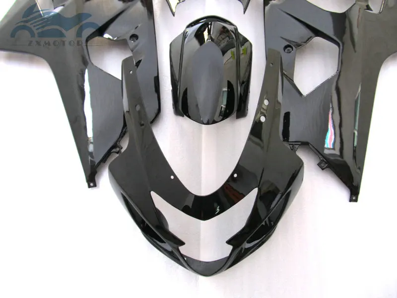Модернизированный ваш комплект обтекателей для SUZUKI 2004 2005 GSXR600 750 мотоцикл обтекатели комплект 04 05 GSXR750 GSXR 600 K4 K5 все черный SZ24