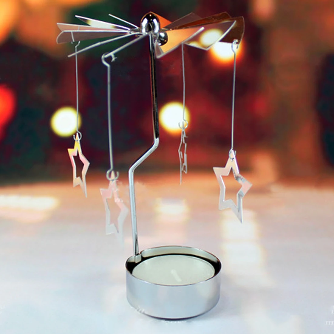 Вращающаяся дверная ветряная мельница вращающийся подсвечник подсвечники