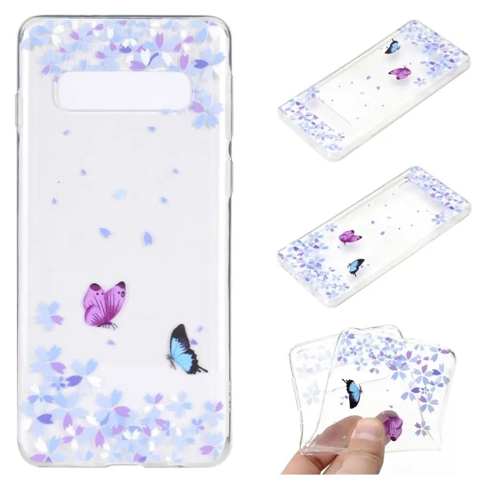 Высококачественный силиконовый чехол из ТПУ для samsung Galaxy S10E S10 PLus роскошные чехлы