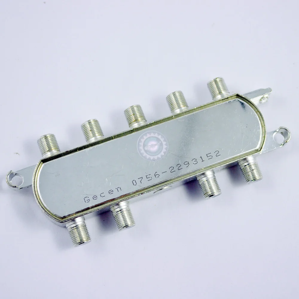 Новая 8-полосная ТВ антенна RF коаксиальный кабель сплиттер для сигнала CATV |