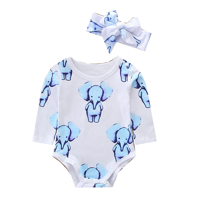 Лидер продаж хлопковая одежда унисекс С Рисунком Слона и оленя Новинка с