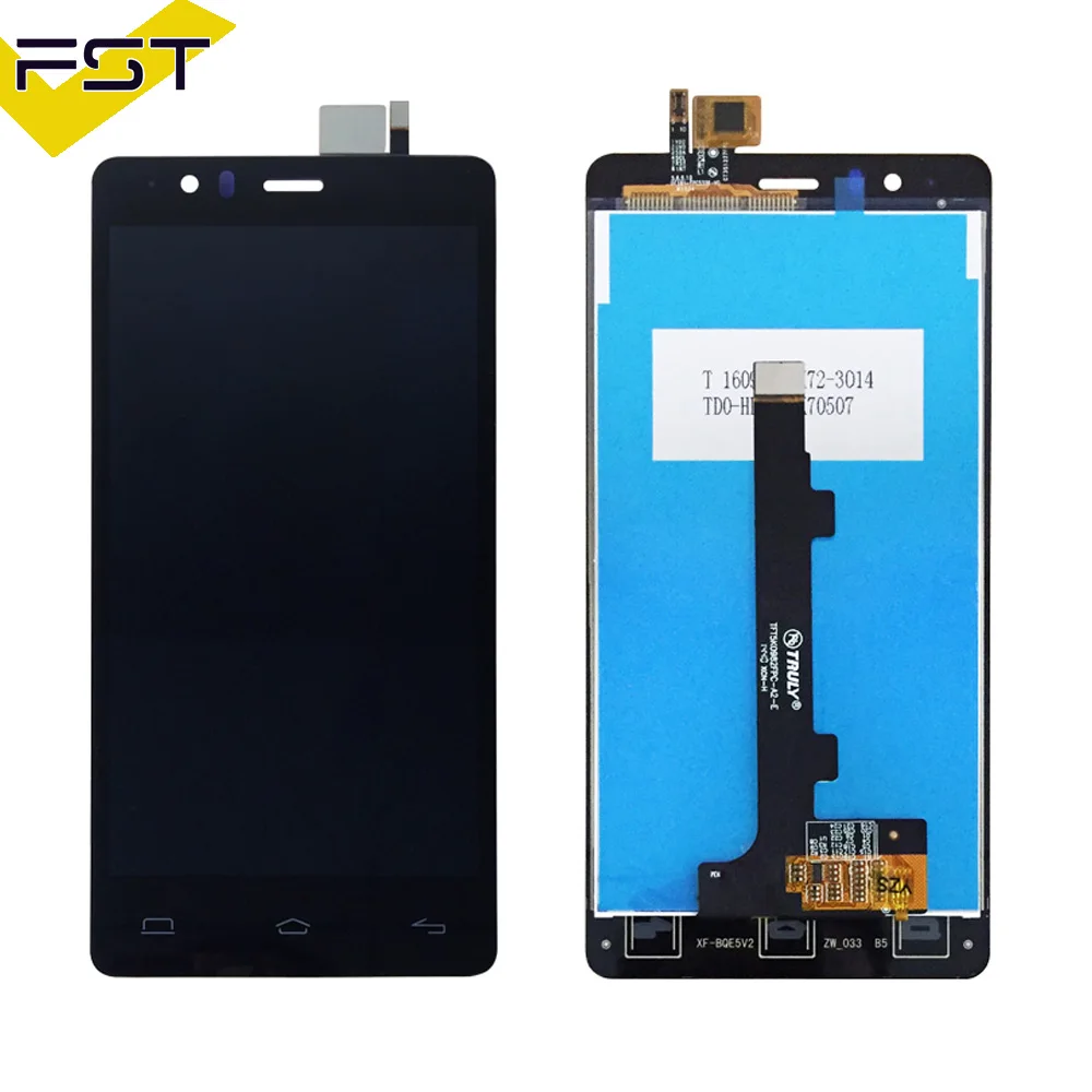 ЖК-дисплей Pantalla Tactil Con Marco для BQ Aquaris E5 4G 0982 TFT5K0982FPC-A2-E ЖК-дисплей с сенсорным экраном дигитайзер+ рамка