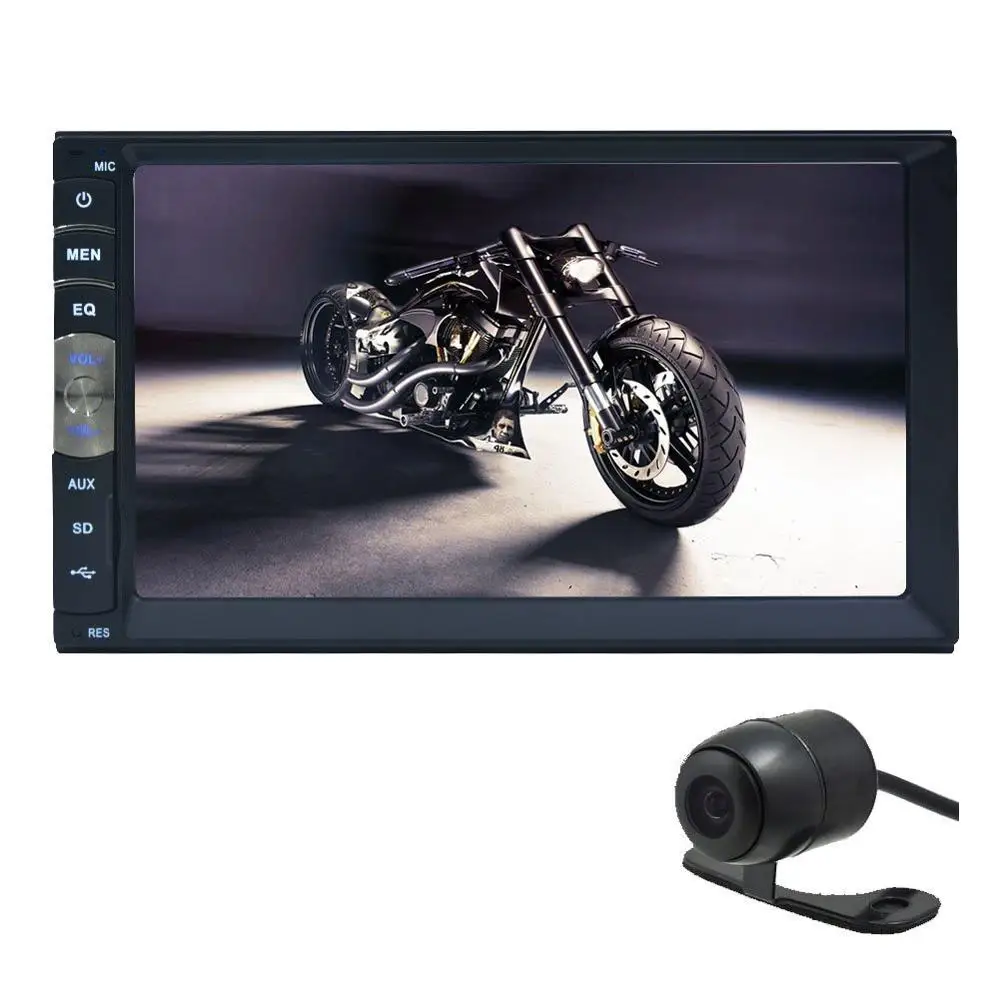 2 Din Автомобильный dvd плеер двойной автомобильный Аудио Видео DIVX/DVD/VCD/CD/USB/Bluetooth MP5