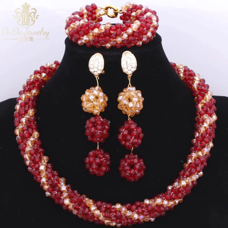 Один слой Высокое качество знаменитости Африканский нигерийский Свадебный