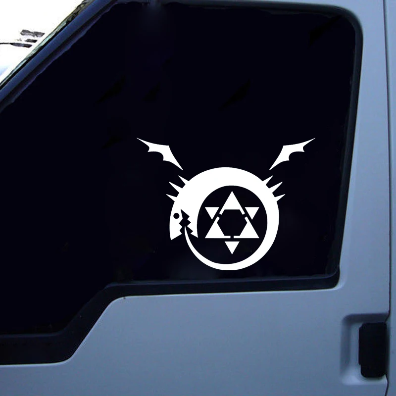 

14cm*10.6cm Fullmetal Alchemist Homunculus Anime Vinyl Car Sticker