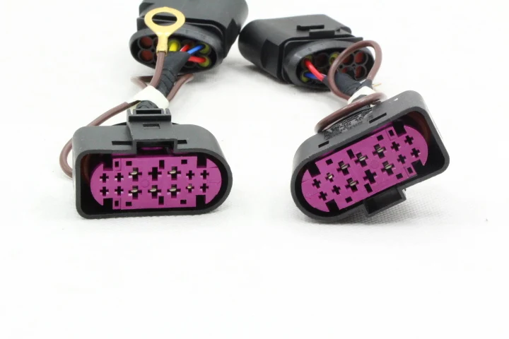 Ксеноновая лампа HID от 10 до 14 контактный разъем адаптер для Golf 6 MK6 VI|adapter hid|hid