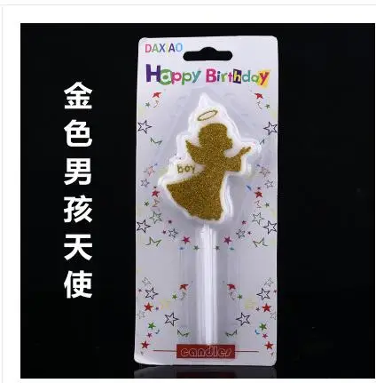 Цифровая любовная свеча высокого качества с золотым покрытием для дня рождения |