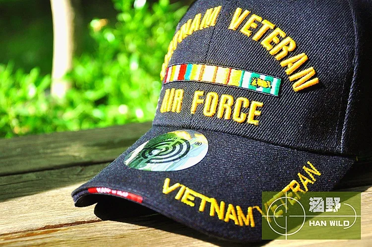 Бренд Повседневное WW2 Вьетнам Винтаж хлопок Gorras памятные Air армейские кепки Snapback Письмо Тактическая бейсболка армии США Шапки