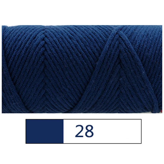 NO 28 Colour 10 шт./лот для влюбленных, хлопок, Натуральный Молочный хлопок, толстая пряжа для вязания, Детская шерстяная нить, пряжа для ручного вязания, хлопковая пряжа - Цвет: NO 28 Colour