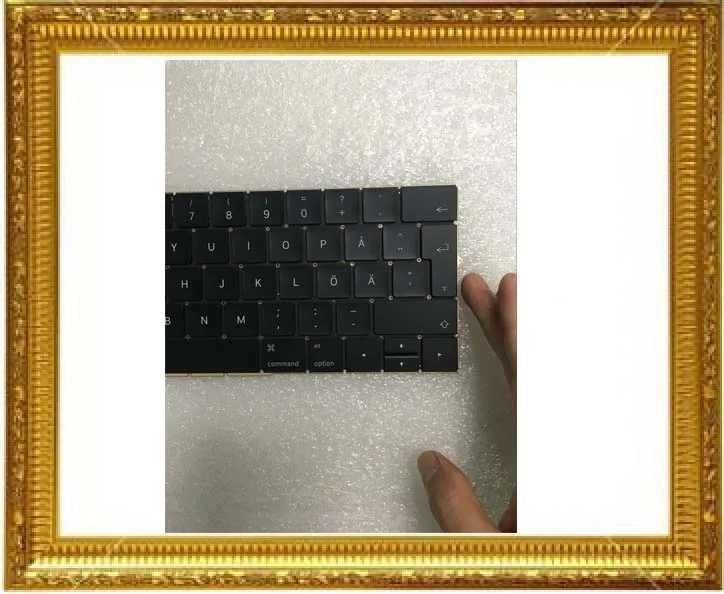 Оригинальная новая шведская клавиатура A1708 SE для Macbook Pro 13 дюймов шведский