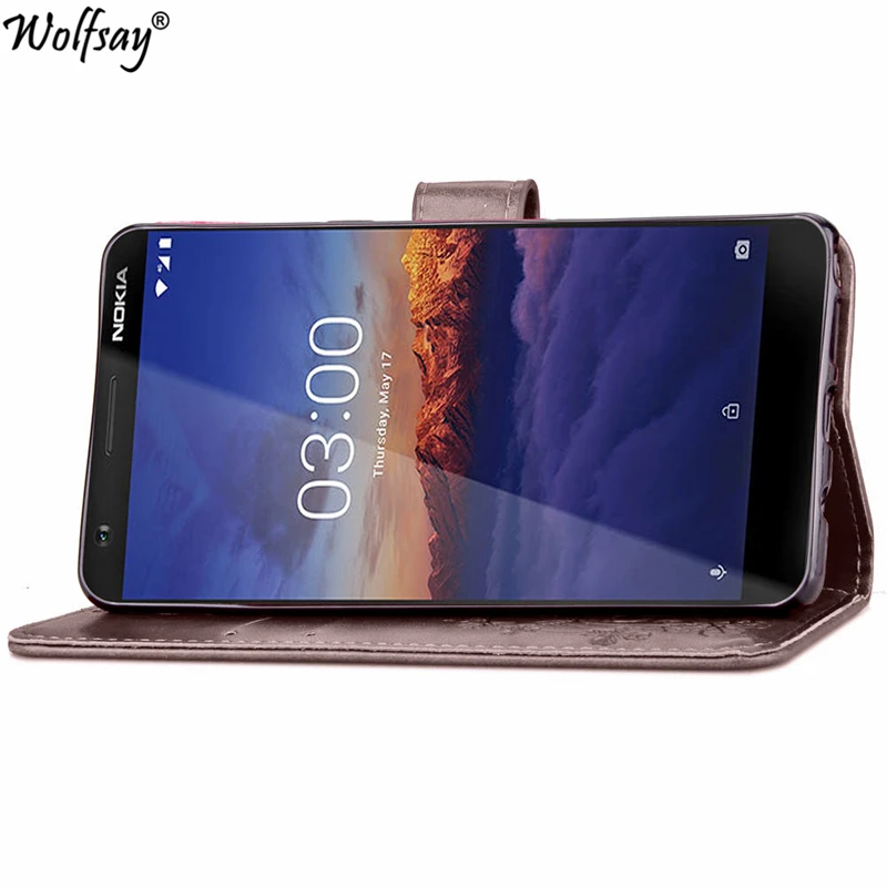Чехлы для Nokia 3 1 флип-чехол из искусственной кожи 2018 чехол TA-1063 TA-1057 чехол-бумажник