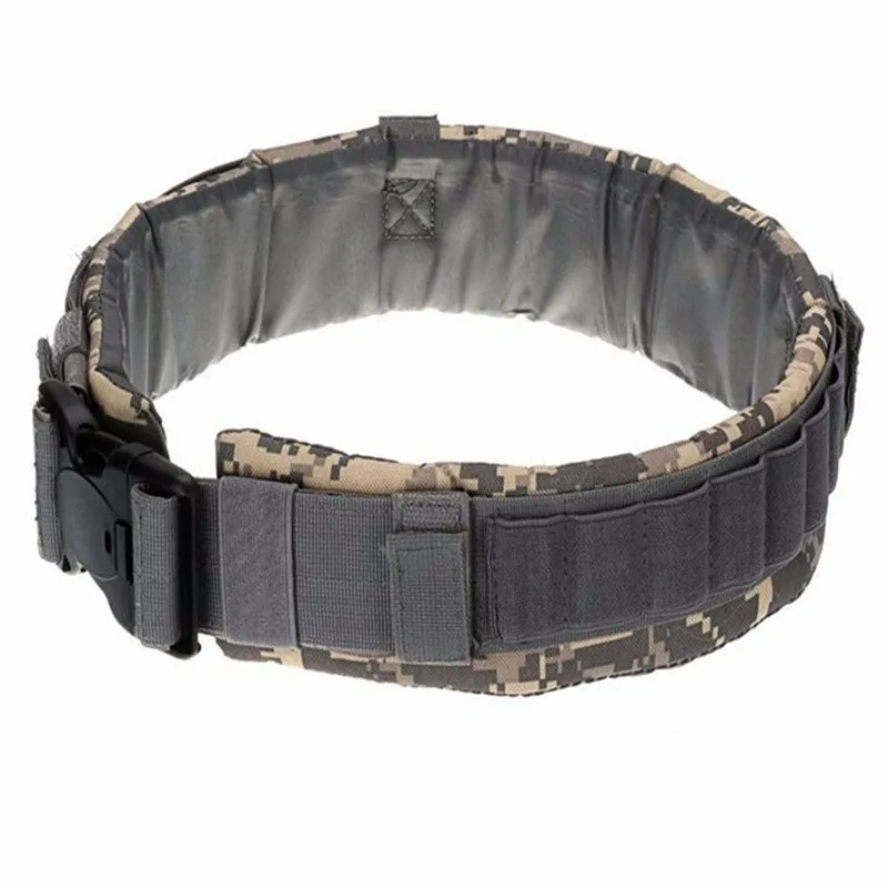 Outdoor Military tactical Belt with Bandolier bullet Shells WaistBand for hunting airsoft | Pouches