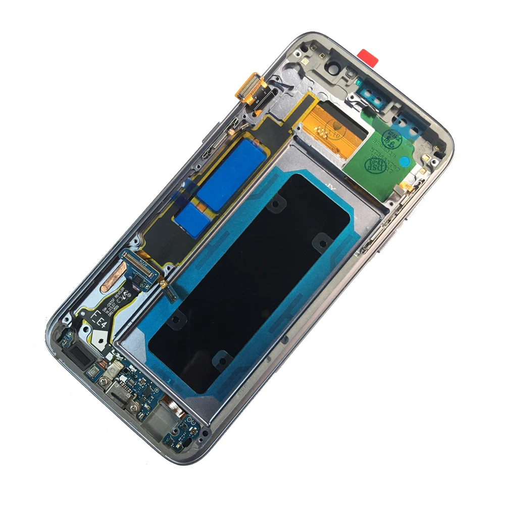 5 ''Супер AMOLED LCD с рамкой для SAMSUNG Galaxy s7 edge G935 G935F сенсорный экран дигитайзер