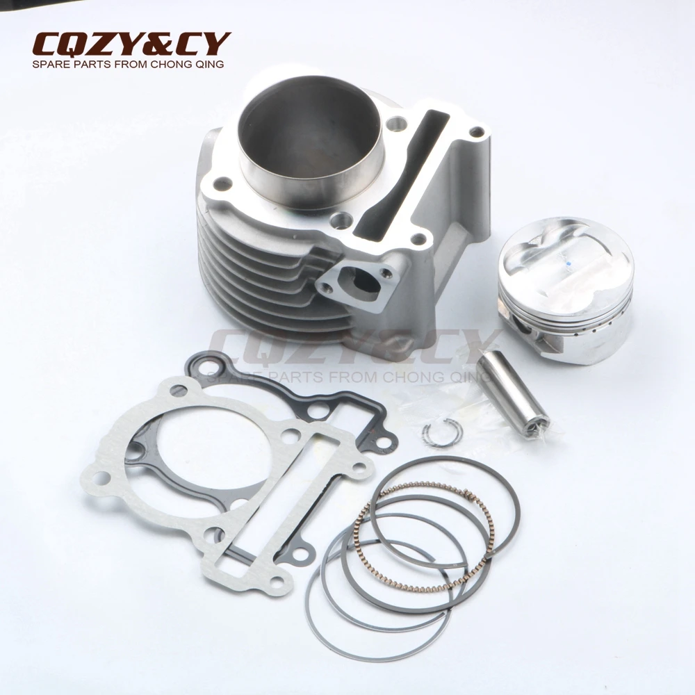 181cc Большой Диаметр цилиндра комплект для YAMAHA BWS ZUMA 125 YW125 CYGNUS-X/-SR/-FI 4V 1210A-5TY-K630 63 мм/15 мм