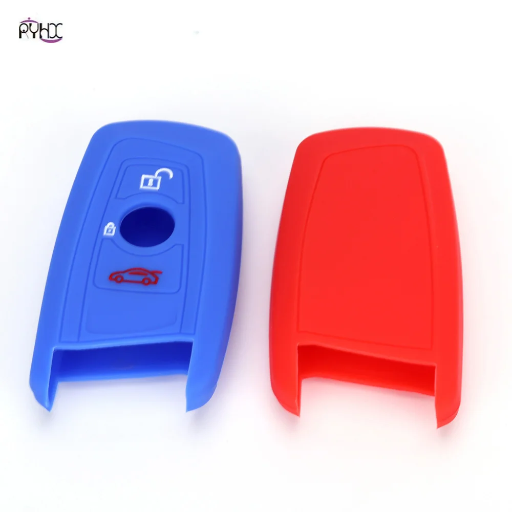 Fashionable Silicone car key cover holder case Car accessories For 1 3 5 7 Series F30 F31 F34 F10 F07 X1 X3 X4 X5 X6 | Автомобили и
