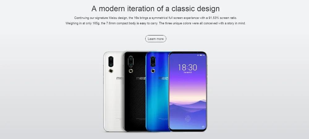 Глобальная прошивка Meizu 16 s, 6 ГБ, 8 ГБ, 128 ГБ, мобильный телефон Snapdragon 855, 8 ГБ, 256 ГБ, 6,2 дюйма, 48 МП, 20 МП, разблокировка лица, 3600 мАч, смартфоны
